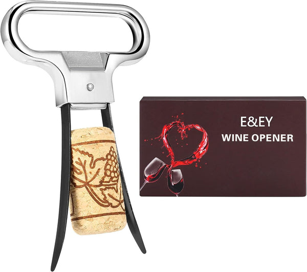 Ah-So Wine Opener Corkscrew Wine Bottle Opener Two-Prong Cork Puller