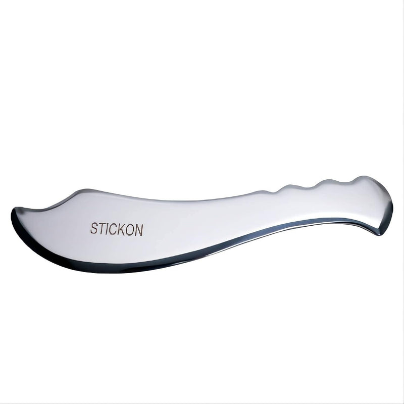 Stainless Steel Gua Sha Scraping Massage Tool Set IASTM Tools Great Soft Tissue Mobilization Tool (P Shape)