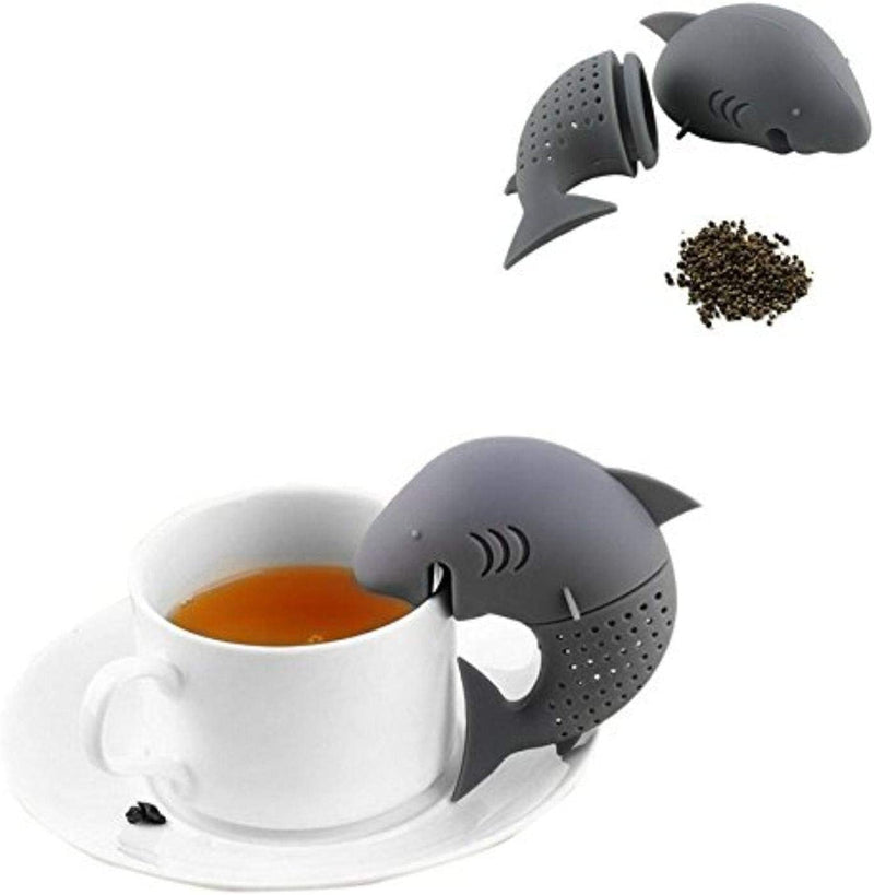 Cute Animal Silicone Tea Filters Tea Infuser Unicorn Shark Squirrel Cat Owl Elephant Tea Strainer Steeper-Ideal Gift for Tea Lovers (6PCS1)