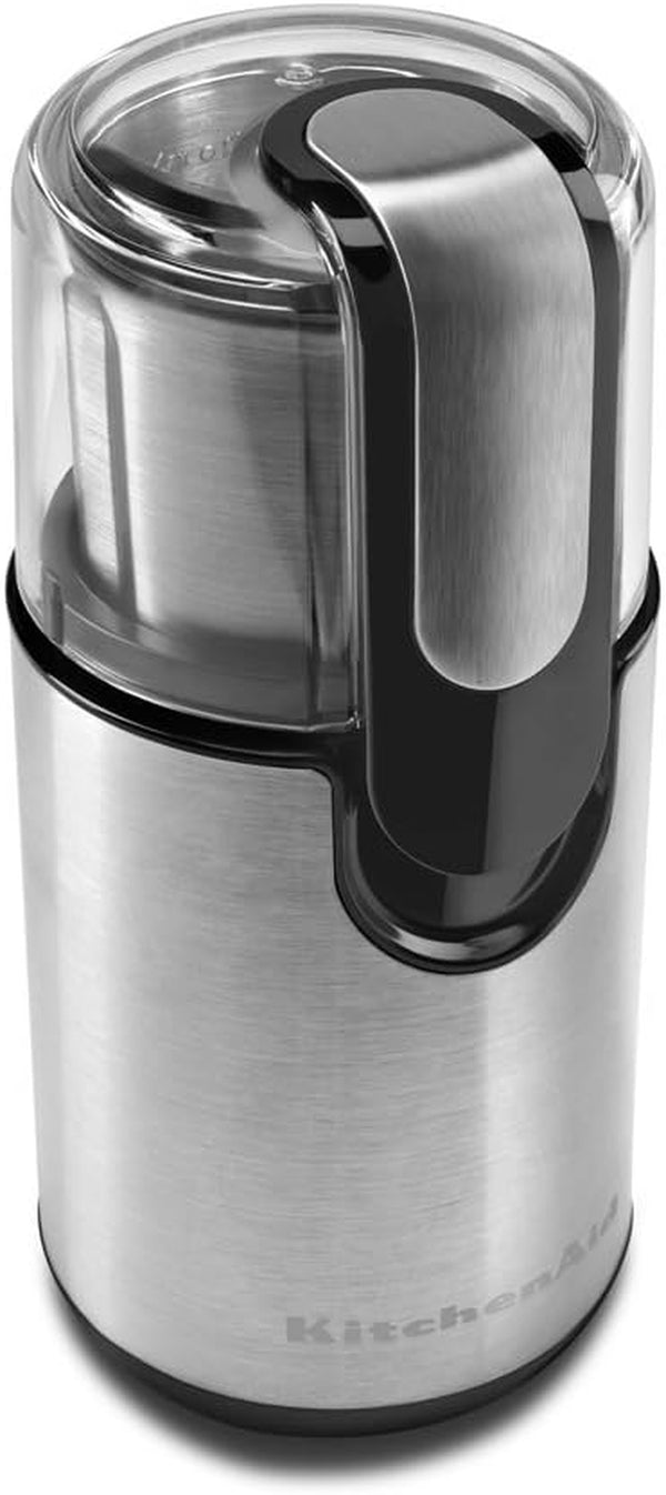 KitchenAid BCG111OB Blade Coffee Grinder - Onyx Black (Renewed)