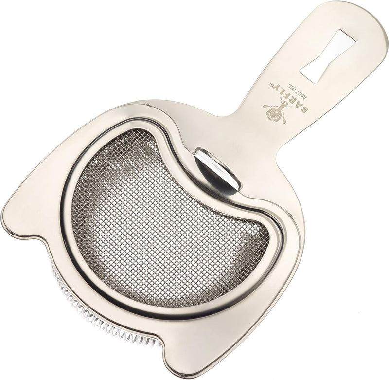 Barfly Fine Mesh Spring Strainer, Stainless Steel