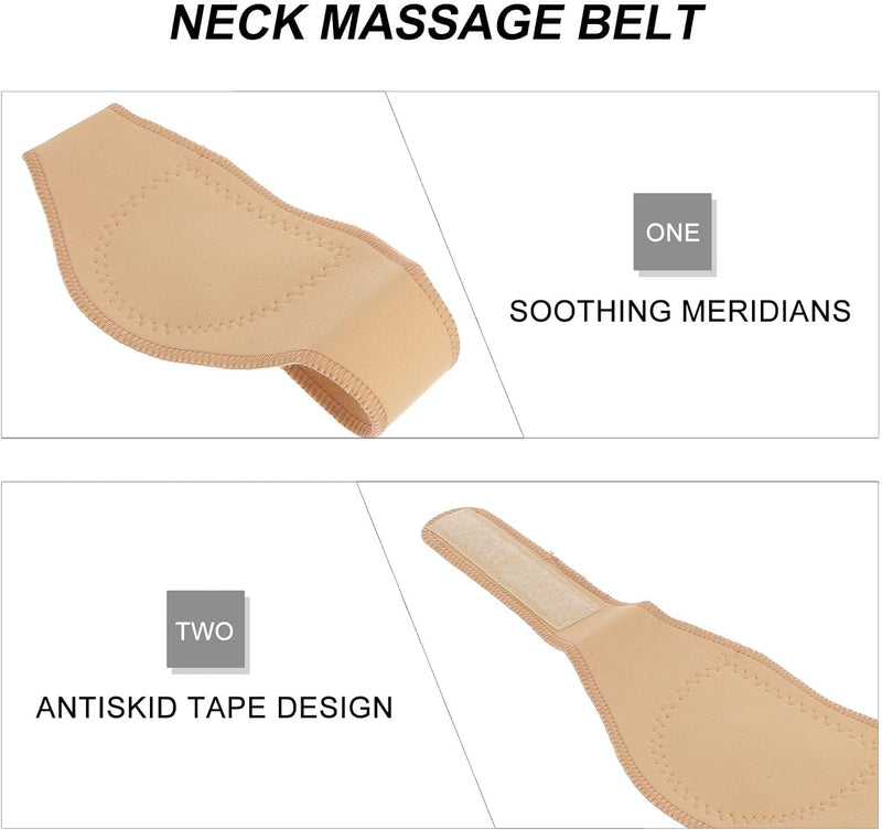 Heallily Neck Massager Tourmaline Neck Guard Self-Heating Belt Magnetic Therapy Wrap Neck Brace