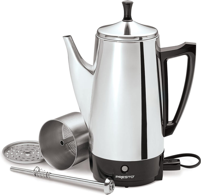 Presto 12-Cup Stainless Steel Coffee Percolator