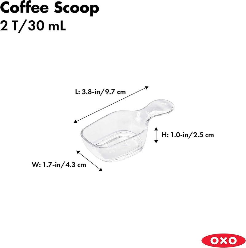 OXO Good Grips POP Container Coffee Scoop, Clear