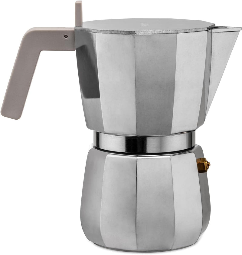 Moka, Espresso coffee maker. 3 cups.,grey