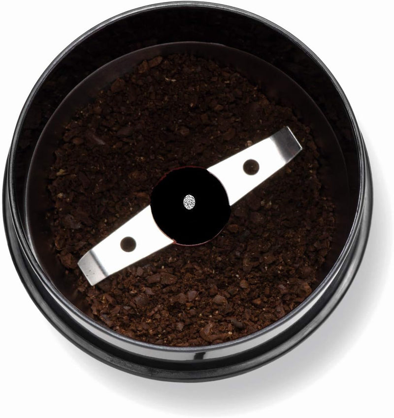 Bodum Bistro Electric Coffee Grinder, Matte Chrome 7 ounces
