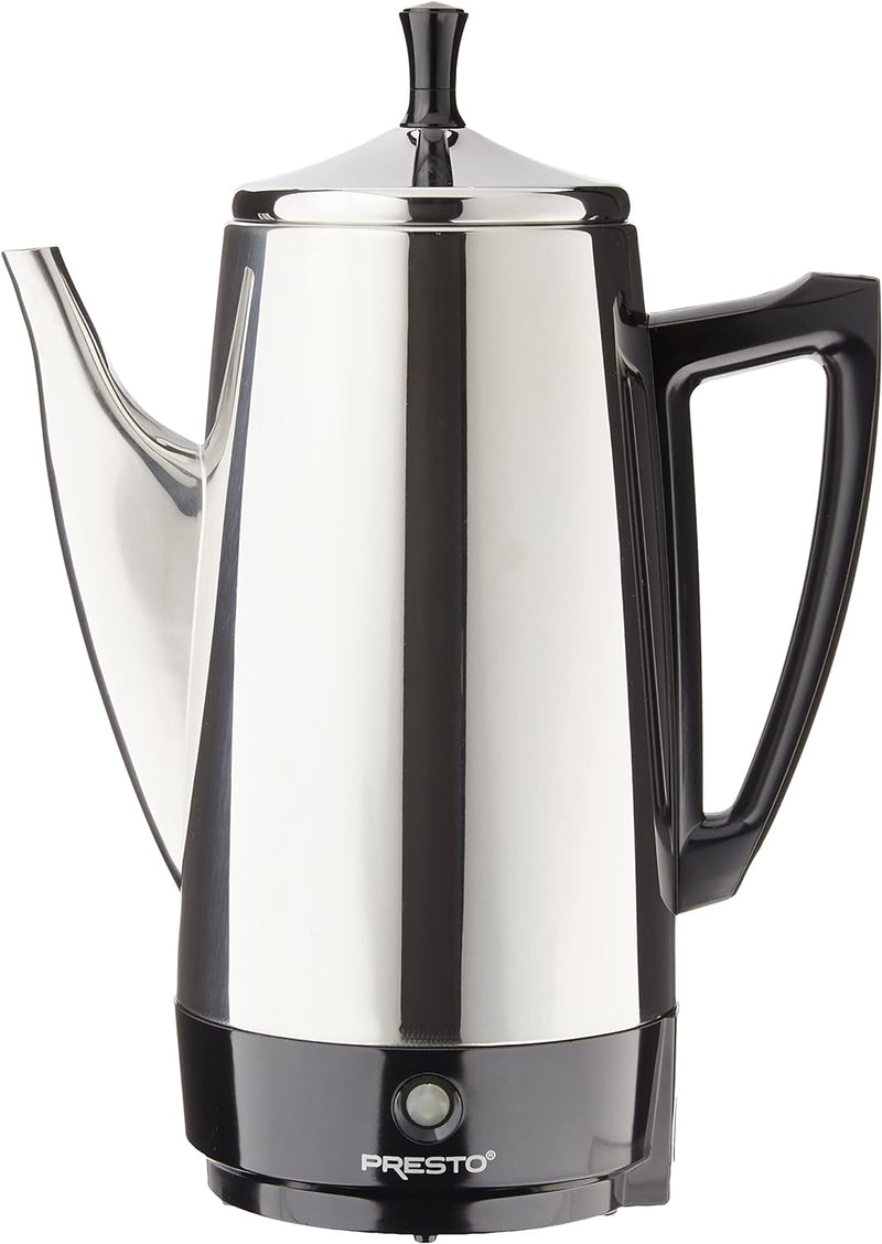 Presto 12-Cup Stainless Steel Coffee Percolator