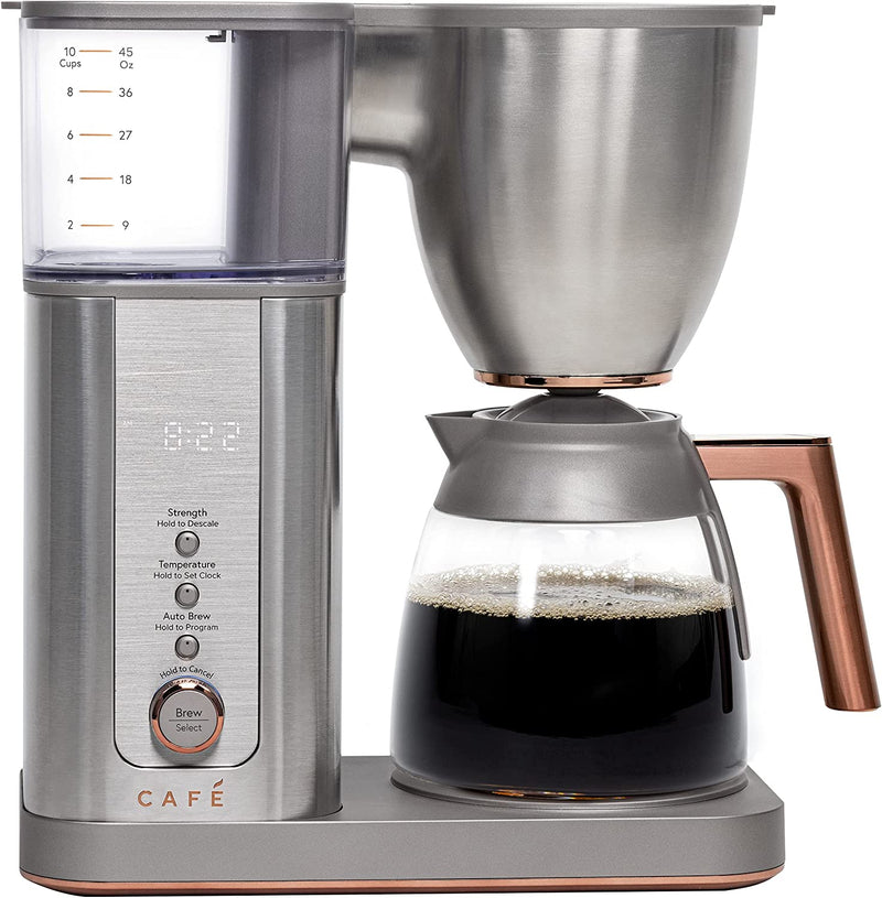 Café Specialty Drip Coffee Maker | 10-Cup Insulated Thermal Carafe | WiFi Enabled Voice-to-Brew Technology | Smart Home Kitchen Essentials | SCA Certified, Barista-Quality Brew | Stainless Steel