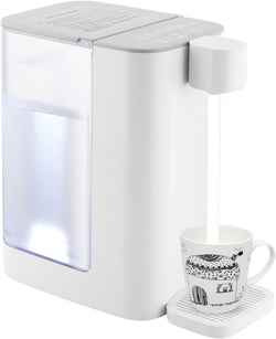 Electric Kettles, 2000W Instant Hot Water Dispenser, for Quick Heating & Outputting, Adjustable 5 Temperatures & 2 Water Outputs, 102 Ounce 3L Water Tank Capacity(White)