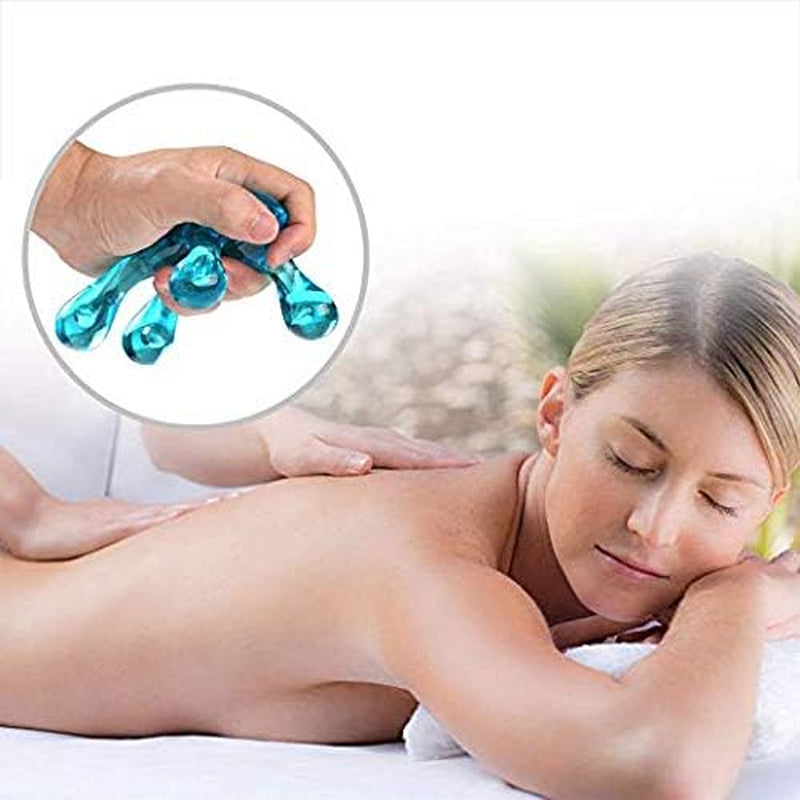 Wellgler's Palm Urchin Massage Tool - Easy Palm Fit - 4-Legged Massage Knobs for Gentle Massage