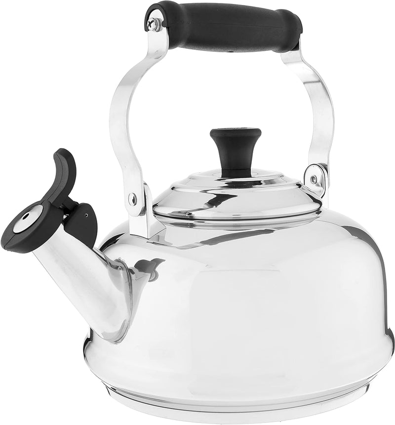 Le Creuset Stainless Steel Whistling Tea Kettle, 1.7 qt.