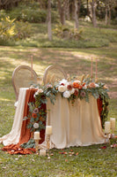 Pre-Arranged Wedding Flower Package in Sunset Terracotta