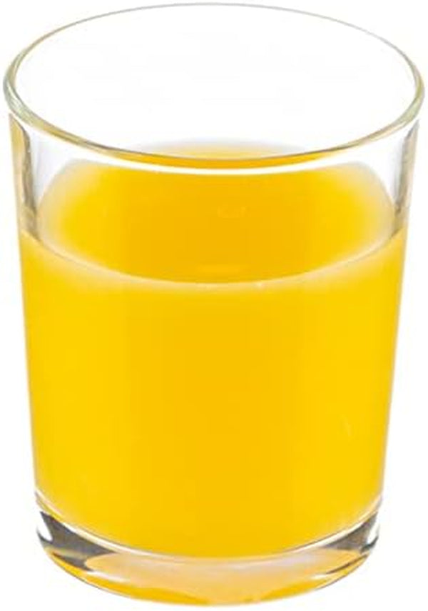 Vikko 5 Ounce Small Juice Glasses, Heavy Base Glassware, Mini Cups for Drinking Orange Juice, Water, Kids Glass Drinking Glasses for Tasting, 5 oz Juice Glass, Set of 6 Clear Glass Tumblers