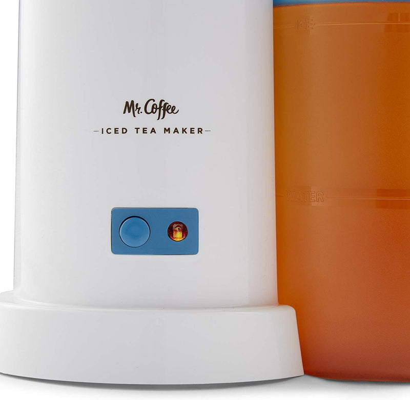 TM1 2-Quart Iced Tea Maker for Loose or Bagged Tea, Blue