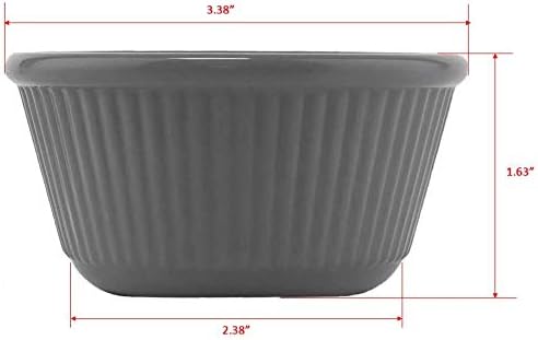 White 25 oz Ramekin - Break Resistant Pack of 12