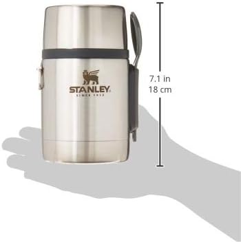 Stanley Classic Food Jar - 18 oz Vacuum Insulated Stainless Steel BPA-free 12 Hour HotCold Leak Resistant