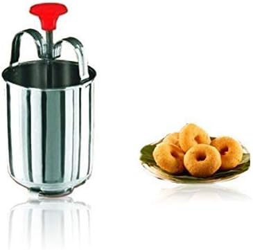 Stainless Steel Medu Wada Vada Donut MakerBake Ware Dispenser for Pastry Making