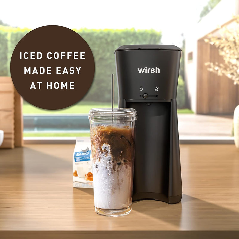 wirsh Iced Coffee&Tea Maker (Black)