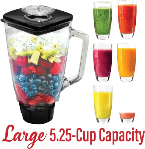 Glass Jar Blender Set - 033 Gallon Capacity