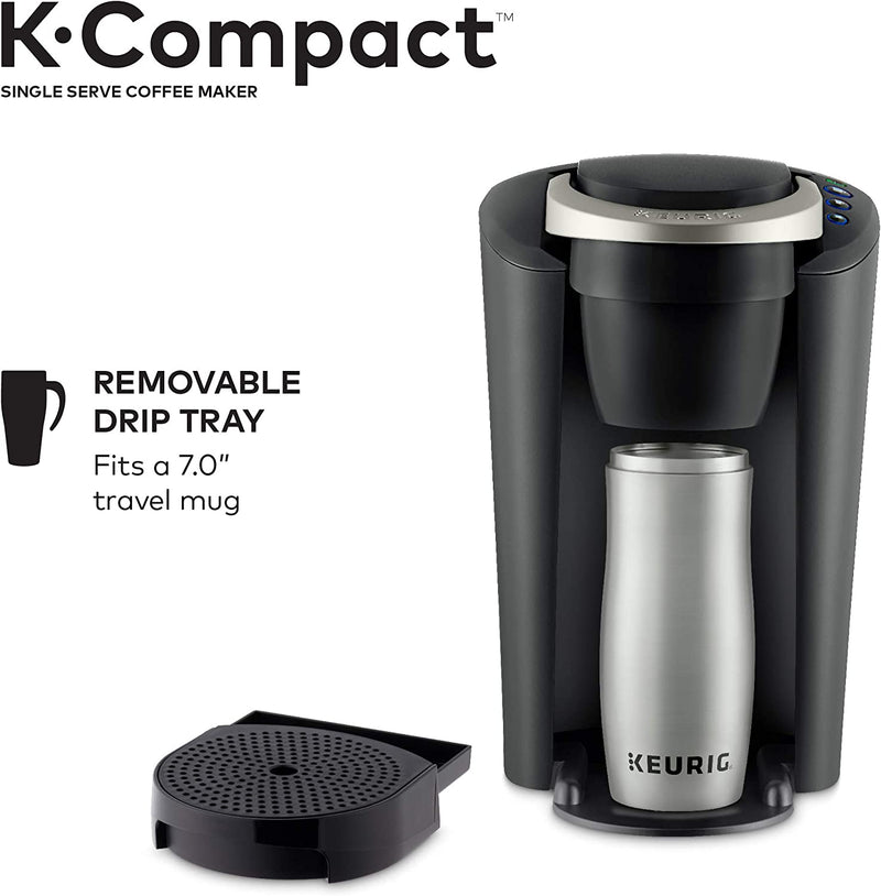 Keurig MAIN-85544 Compact Single-Serve K-Cup Pod Coffee Maker, Black, 2.3