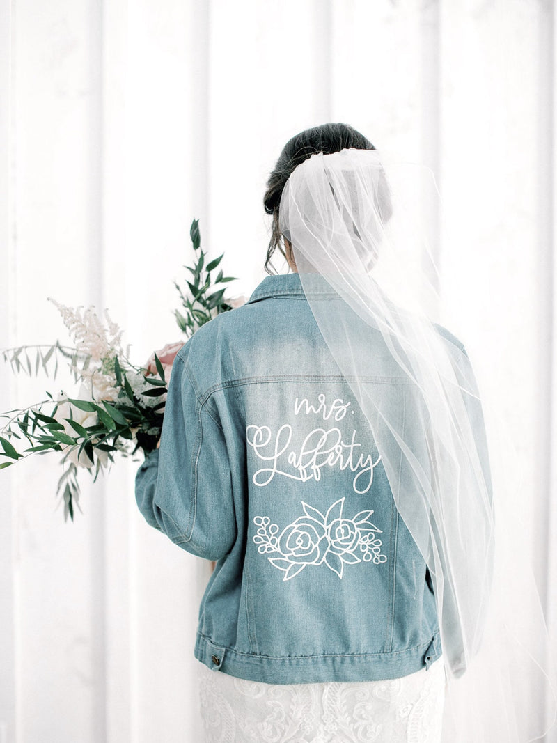 Bridesmaid Denim Jacket - Customizable