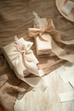 Ribbons in White & Beige