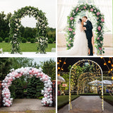 Metal Arbor, Garden Arches for Outdoor Climbing Plant, Wedding Ceremony, Bridal Party Decoration