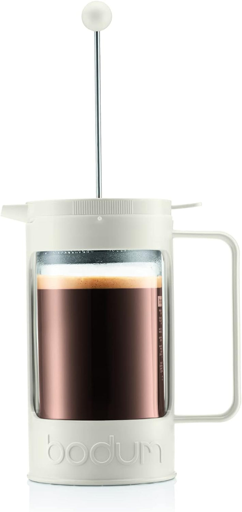 Bodum Bean French Press Coffee Maker with Coffee Grind Catcher, 34 Ounce, Black