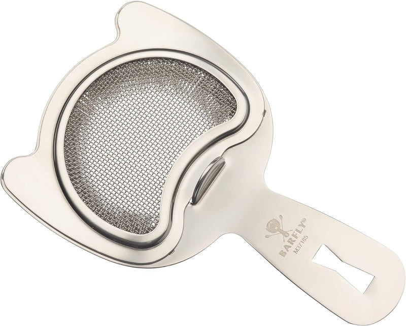 Barfly Fine Mesh Spring Strainer, Stainless Steel