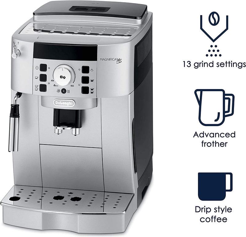 De'Longhi ECAM22110SB Coffee Maker, 13.8", Silver