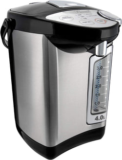 Rosewill Electric Hot Water Boiler and Warmer, 4.0 Liter Hot Water Dispenser, Stainless Steel / Black RHAP-16002