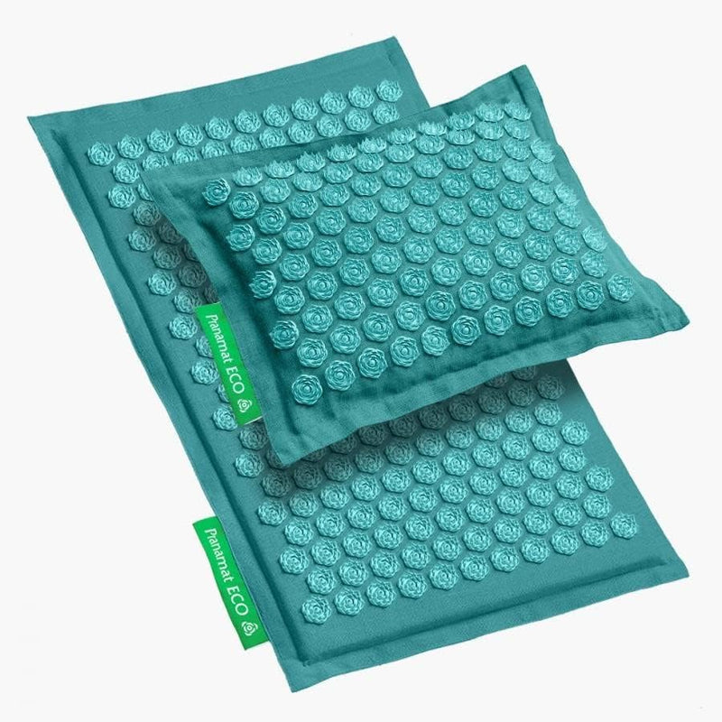 Pranamat ECO Basic Massage Set (Turquoise- Turquoise)