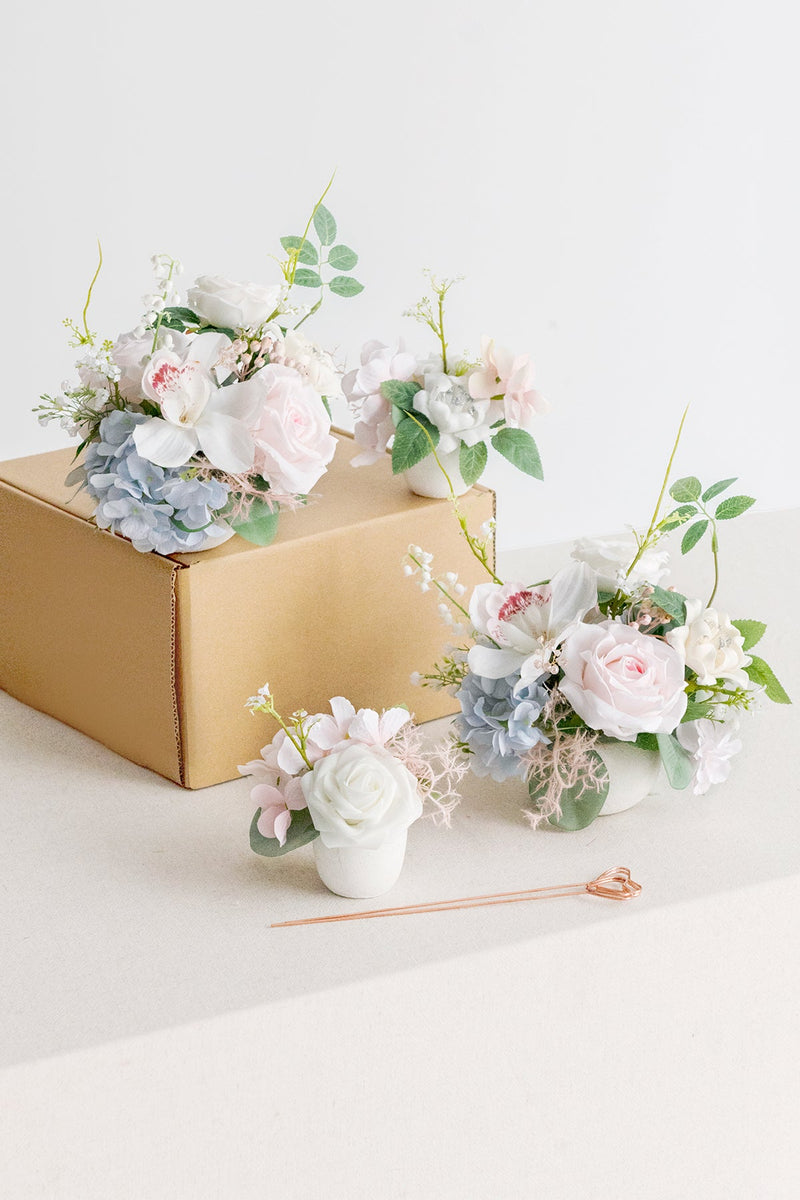Floral Centerpiece Set - English Pastel Assortment