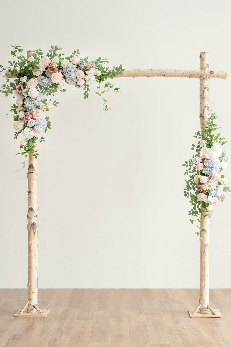 English Pastel Arch Flower Arrangements