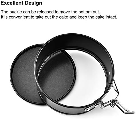 Tellshun 10 Springform Pan - Nonstick Leakproof Round Baking Mold for Cakes Cheesecakes Pizza Quiches