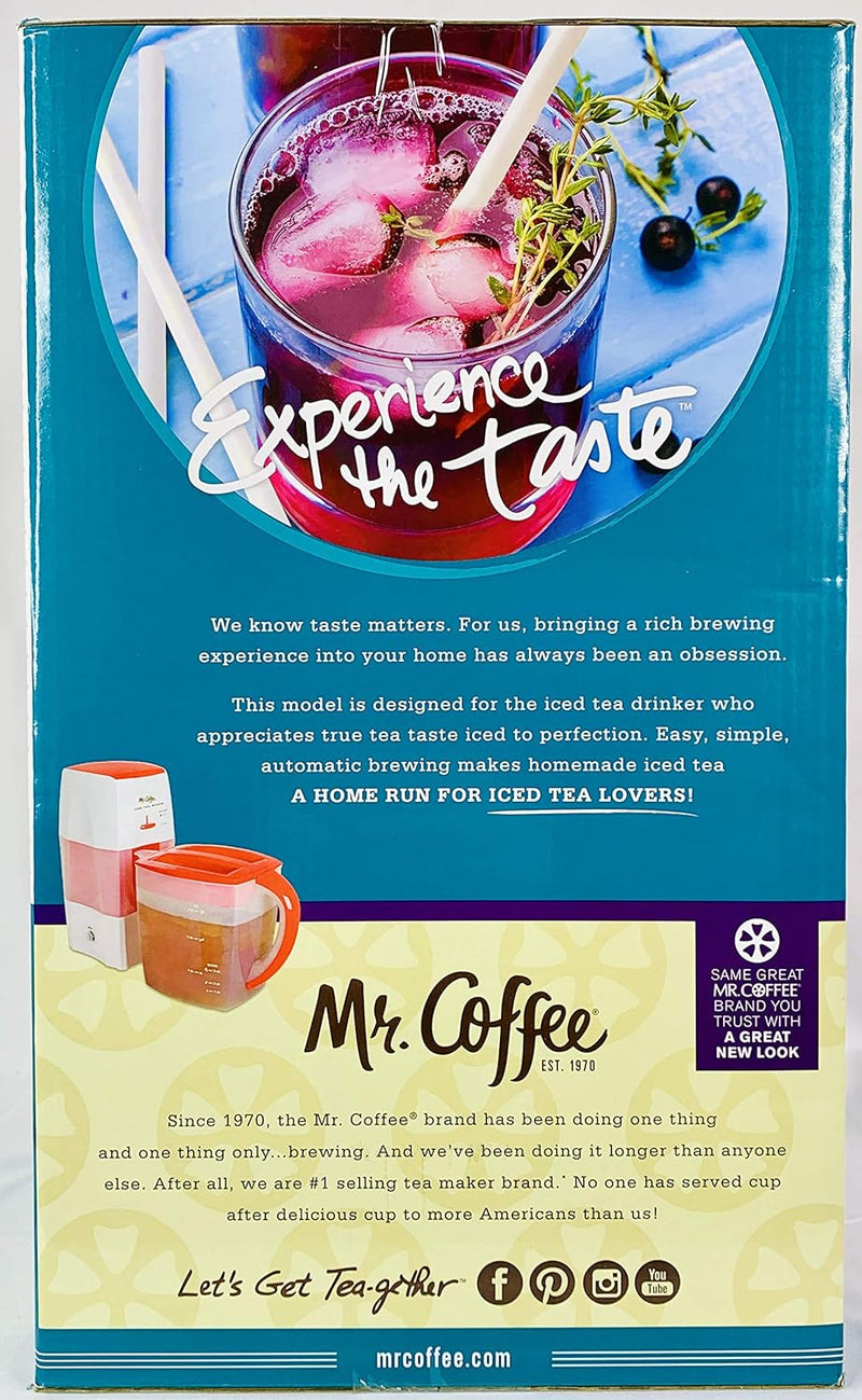 Mr. Coffee 3 Quart Adjustable Strength Iced Tea Maker TM75R