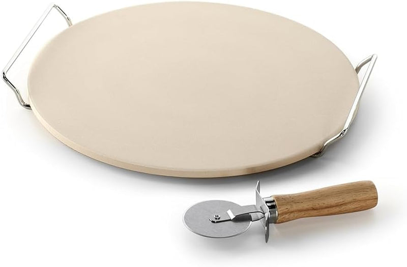 Nordic Ware Pizza Stone Set 13 inch - Tan