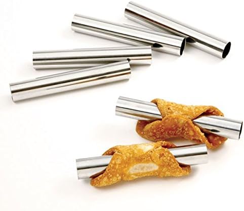 Norpro Mini Cannoli Form Set - Stainless Steel 6-Pack