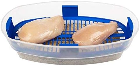 XL Better Breader Batter Bowl - Mess-Free Breading Station for Home or On-the-Go