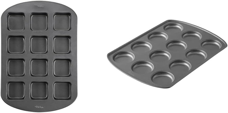 Wilton 12-Cavity Steel Brownie Bar Pan