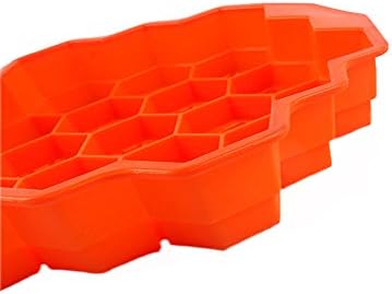 19-Hole Silicone Mold - Orange for Soap Cake  Party