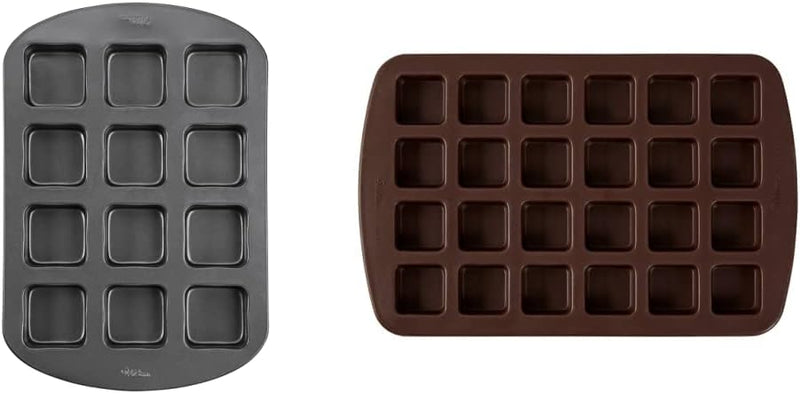 Wilton 12-Cavity Steel Brownie Bar Pan