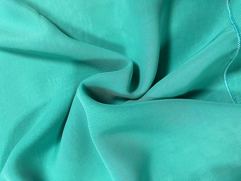 Turquoise Chiffon Ceremony Backdrop for Wedding ArchCanopy - 30 x 55 Yards