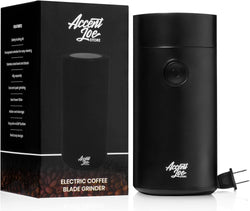 Coffee Grinder Electric - Quiet Stainless Steel Blade Coffee Bean Grinder And Spice Grinder - Great For Coffee Beans And Spices - Small Coffee Grinder Perfect For At Home Coffee Enthusiasts