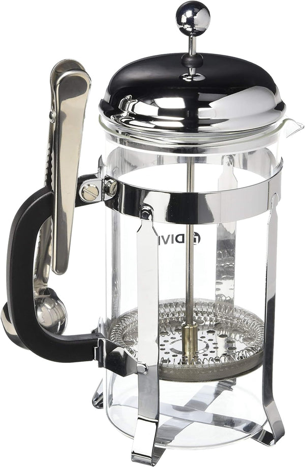 French Press Coffee Maker - 34 Ounce, 8 Cups, Clip Spoon and 2 Bonus Filter Included By Divlor