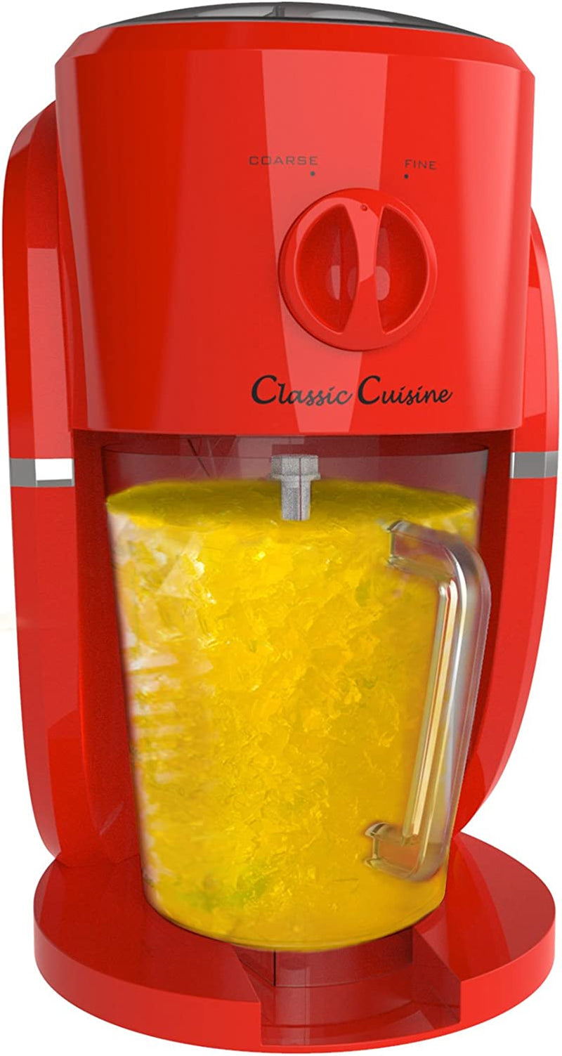 Frozen Drink Maker, Mixer and Ice Crusher Machine for Margaritas, Pina Coladas, Daiquiris, Shaved Ice Treats or Slushy Desserts by Classic Cuisine