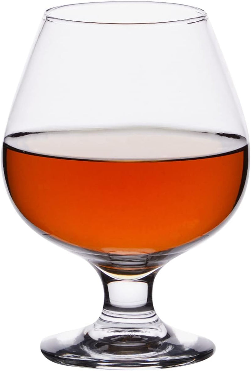 Juvale Brandy Snifter Glasses, Set of 4 for Cognac, Bourbon, Scotch, Whiskey (16 oz)