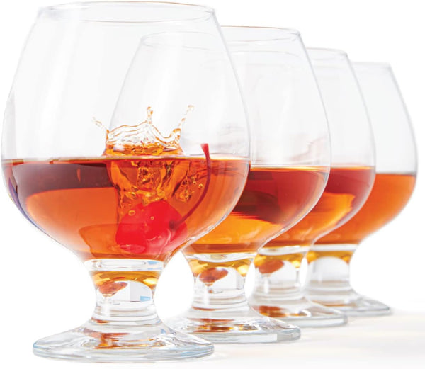 Glacier Glass - Milano Collection (Brandy Glass (13.25 oz) - Set of 4)