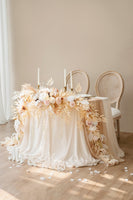 Pre-Arranged Wedding Flower Package in White & Beige