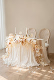Pre-Arranged Wedding Flower Package in White & Beige